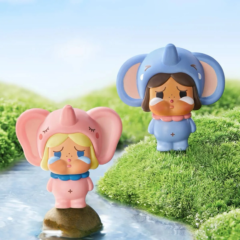 💗พร้อมส่ง(ยกเซ็ต)✨ Cry baby ป๊อปบีนช้าง | Popbean The Elephant Set (Thailand Limited)🐘🇹🇭