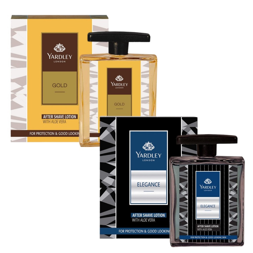 Yardley London Gold/ELEGANCE After Shave Lotion with Aloe Vera หลังโกนหนวด 50/100ml – โปรปัง