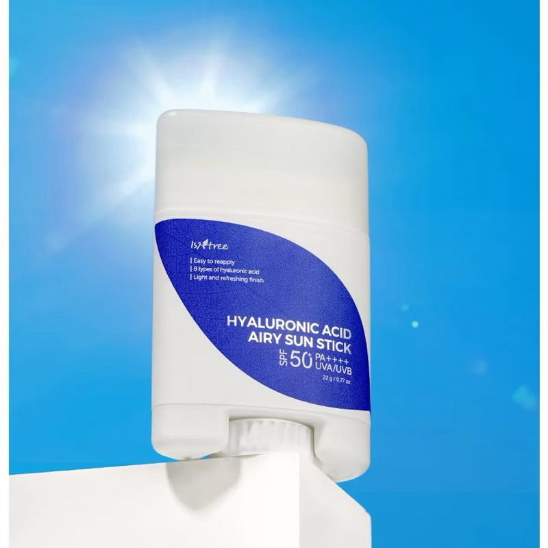 ISNTREE Hyaluronic Acid Airy Sun Stick SPF50 PA++++ กันแดดแบบแท่ง