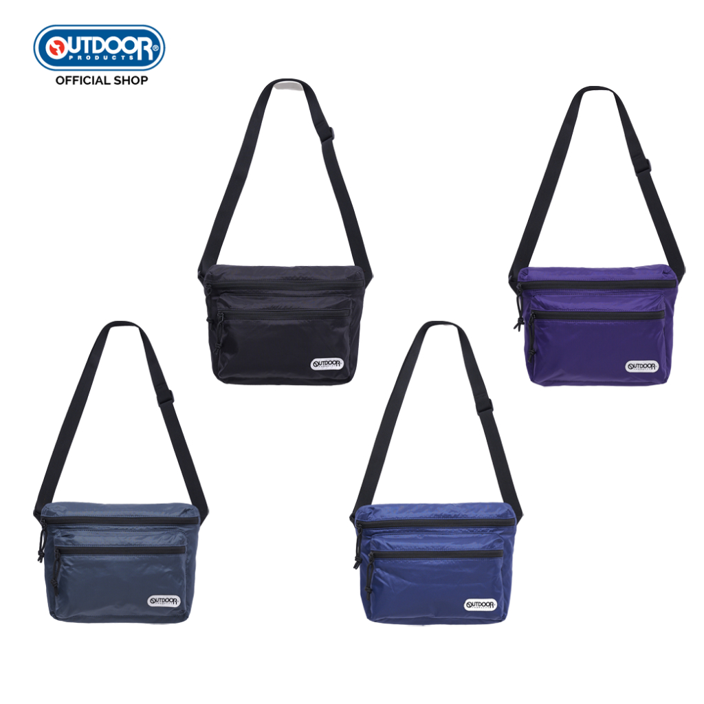 OUTDOOR PRODUCTS (NEW!) SQUARE SHOULDER BAG กระเป๋าพาดลำตัวใบเล็กสี่เหลี่ยม กระเป๋าสะพายข้าง เอ้าดอร์ STYLE OD243127