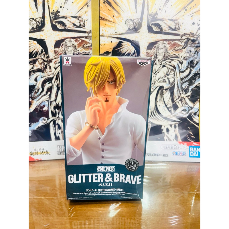 (G&G) แท้100% ซันจิ Sanji Glitter & Glamour แมวทอง One piece วันพีช Model โมเดล Figures ฟิกเกอร์