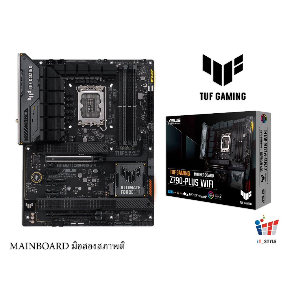 MAINBOARD (เมนบอร์ด) ASUS TUF GAMING Z790-PLUS WIFI LGA 1700 ประกันศูนย์ไทย