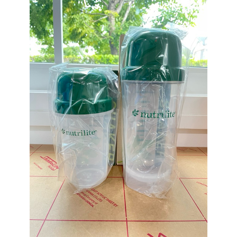 แก้วเชค แอมเวย์ Shaker amway ขนาด 400 มล. สีเขียว ผลิตภัณฑ์คุณภาพจาก Amway ของแท้ของใหม่ฉลากไทย