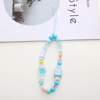 ห่วงโซ่กล้อง ห่วงโซ่โทรศัพท์มือถือ Ins อินสไตล์ เครื่องประดับแฟชั่น DIY Camera Chain ของขวัญ