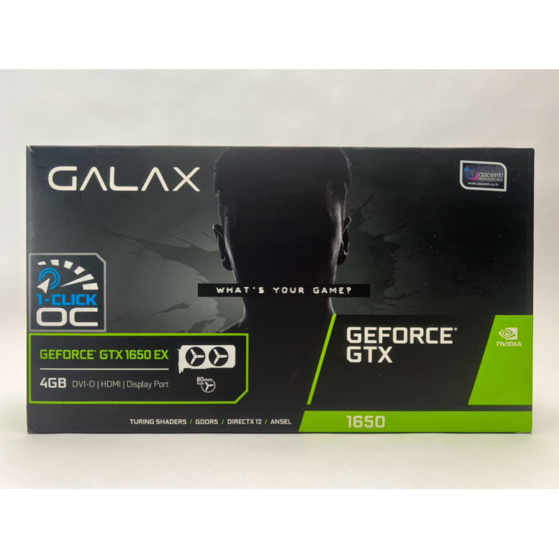 กล่องเปล่าการ์ดจอ Galax GTX1650