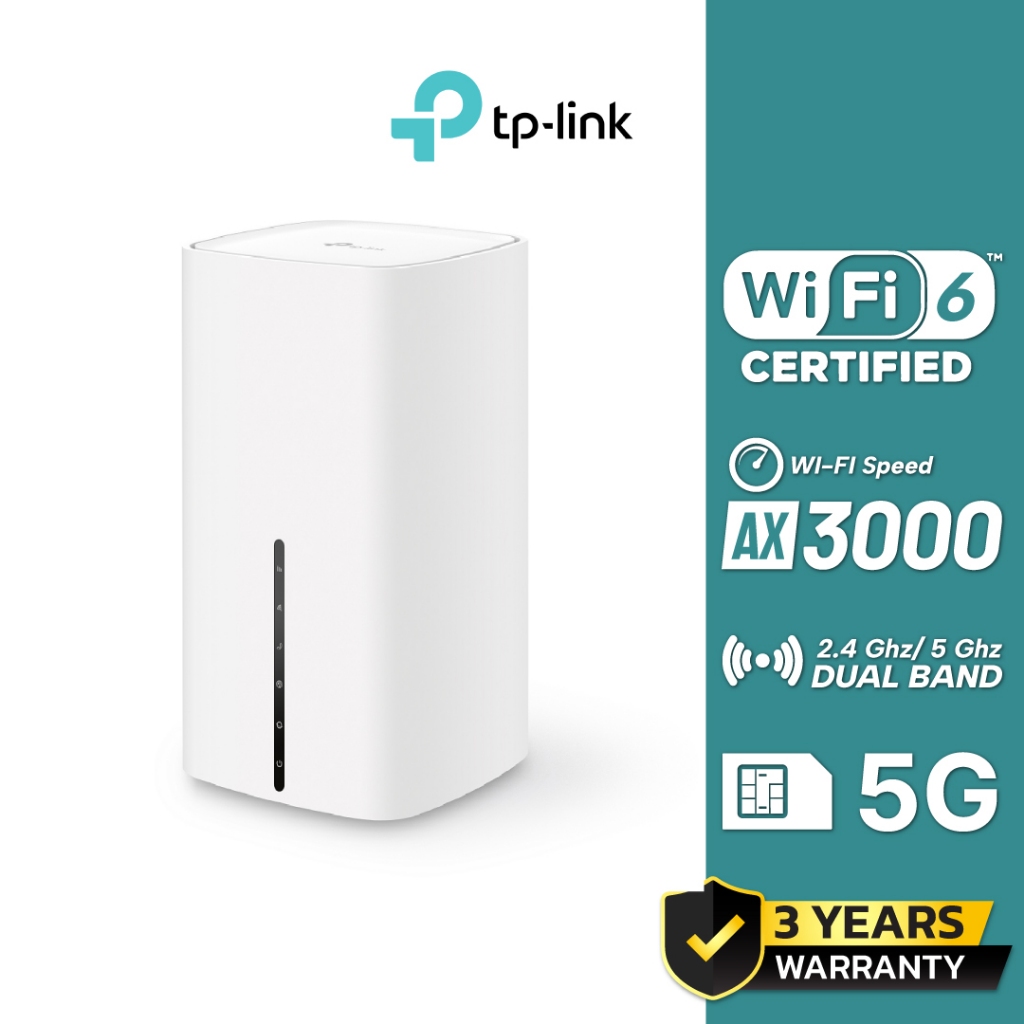TP-LINK 5G Router AX3000 Wi-Fi 6 รุ่น NX510v