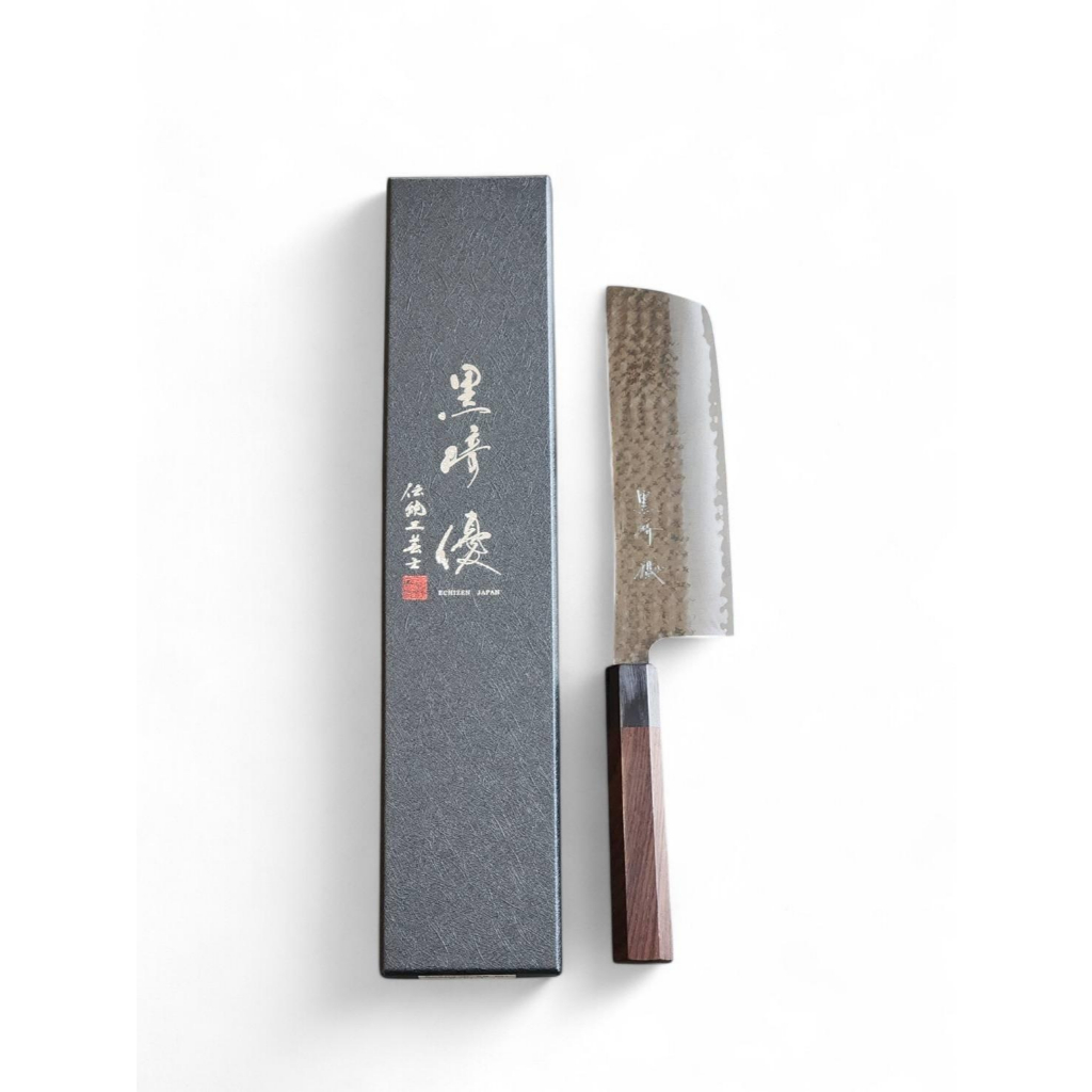 SB252  Kurosaki Kokusen AS RO Aogami Super Nakiri 165 mm. (มีดญี่ปุ่น)