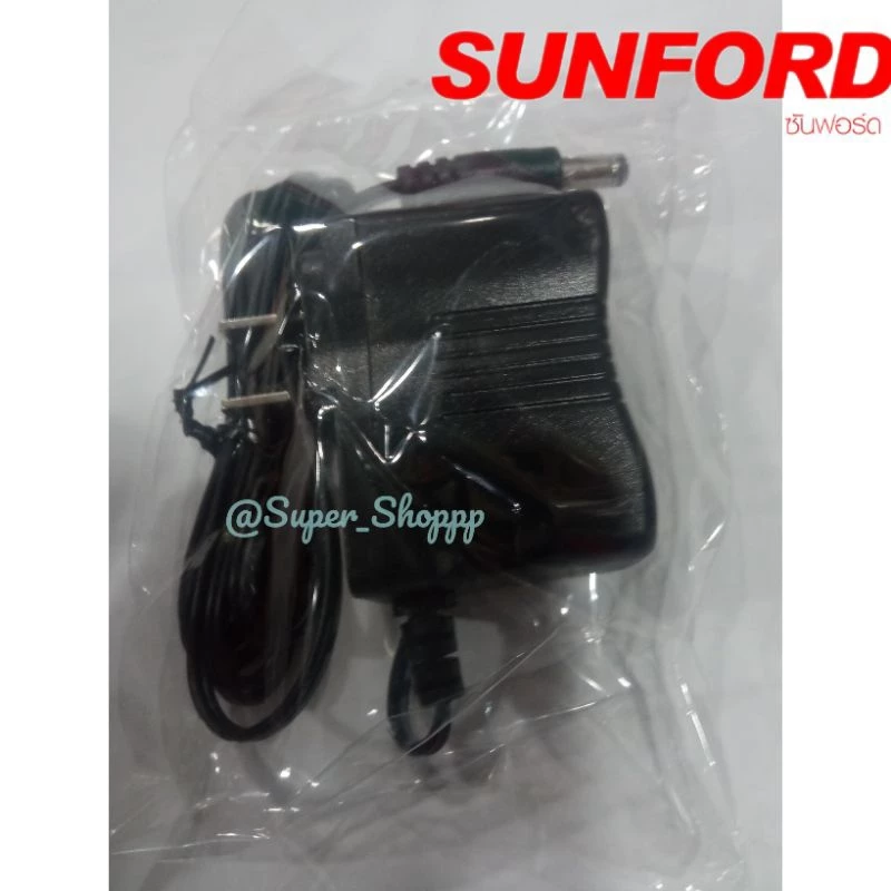สายชาร์จ sunford สำหรับเครื่องชั่งดิจิตอล ช่องชาร์จแกนใหญ่ / แกนเล็ก อะไหล่ตาชั่งดิจิตอลซันฟอร์ด