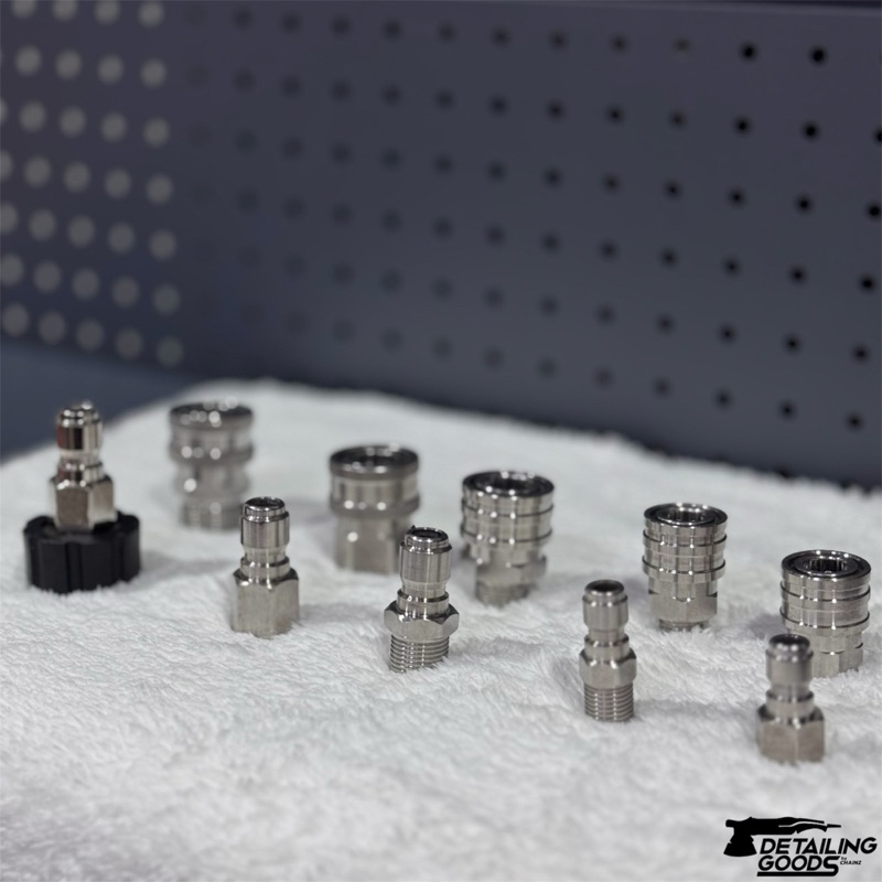 Quick connect & fitting water preasure (ข้อต่อสวมเร็วเครื่องฉีดน้ำแรงดันสูง)