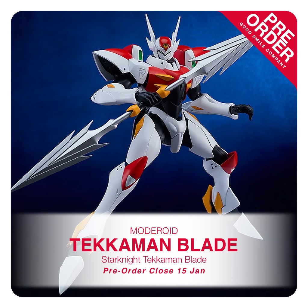 [PreOrder] MODEROID - Starknight Tekkaman Blade_Tekkaman Blade (Plastic Model Kit)