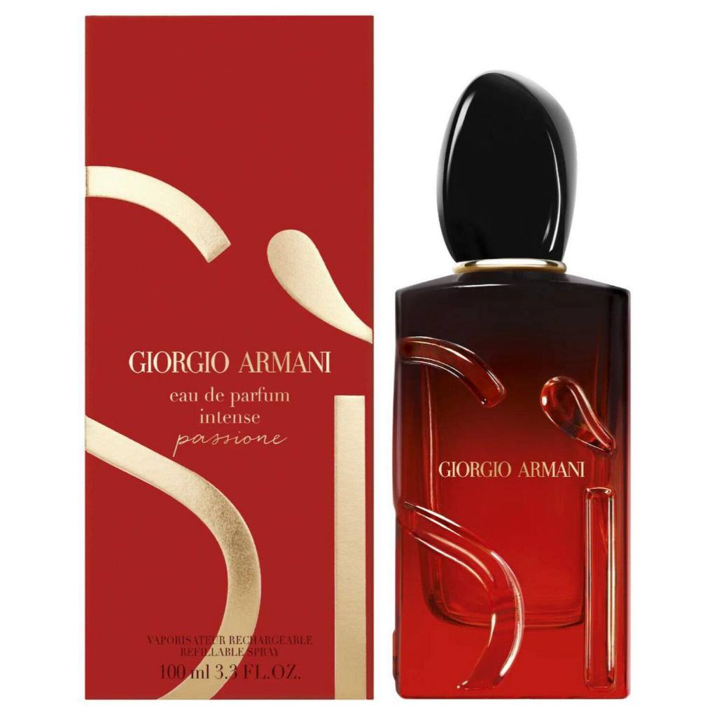 【ของแท้ ?% 】⚡️ส่งฟรี ? น้ำหอม Si Passione intense 2024 100 ml. *กล่องซีล*