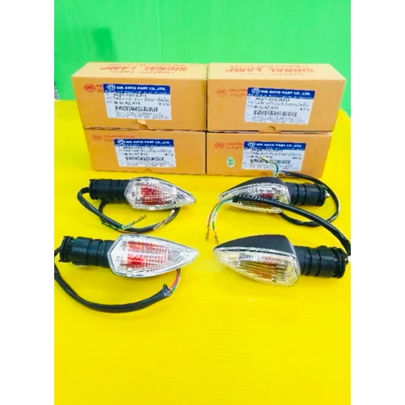 ไฟเลี้ยว mslaz r15 หน้า,หลัง (ราคาต่อ4ดวง)ใส hma อย่างดี ไฟเลี้ยว r15