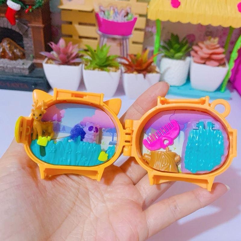 💗Polly Pocket Petมือสอง❌มีตัวเล่นค่ะ❌