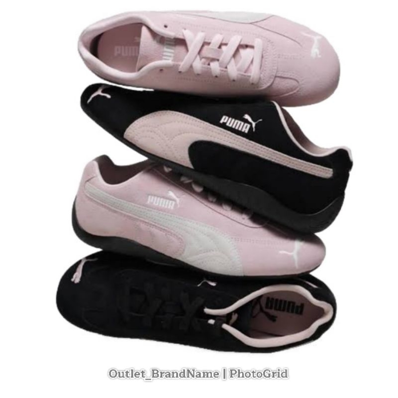รองเท้า PUMA SPEED CAT Pink/Black Women [ ของแท้ พร้อมส่ง ]