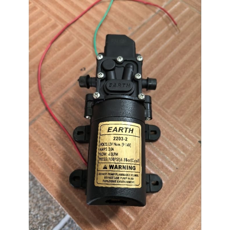 N48 มอเตอร์ปั๊ม ปั้ม สวม แรงดัน 6.8บาร์ แรง ทน คุณภาพดี อะไหล่เครื่องพ่นยา ใช้พ่นหมอก ใช้พ่นยา