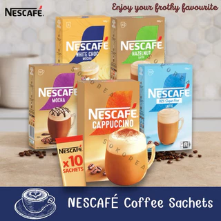 NESCAFÉ Sachets เนสกาแฟ 3 in 1 ชนิดซอง ง่ายๆ แค่เติมน้ำร้อน