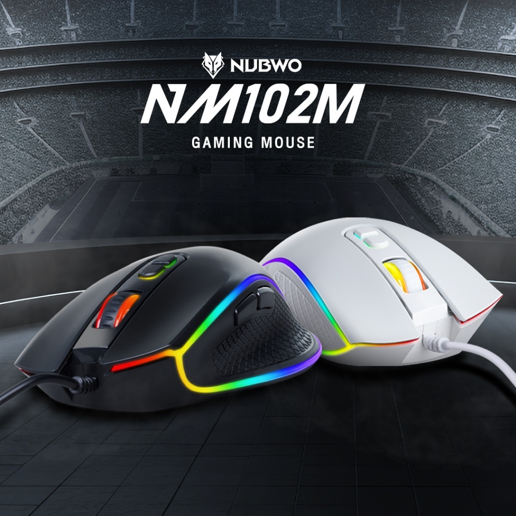 Nubwo Mouse NM102M RGB LIGHTING ERGONOMIC DESIGN