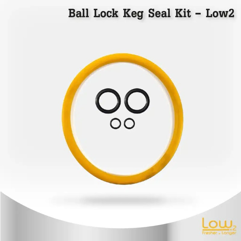 Ball Lock Keg Seal Kit – Low2