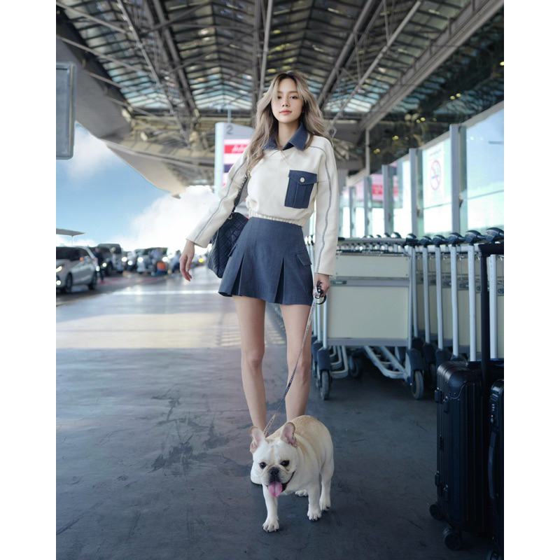 LENNIE SWEATER AND SKIRT