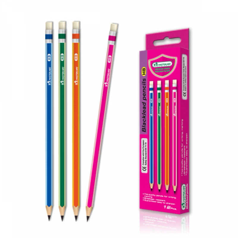 ดินสอ HB Master art ขายยกกล่อง (1กล่องมี12แท่ง)