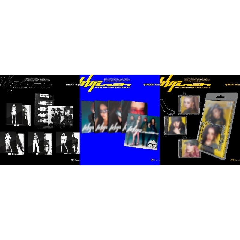 พร้อมส่งในไทย aespa 5th Mini Album "WHIPLASH" (Beat/Speed/Smini)