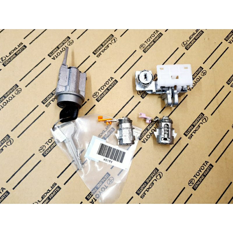 ชุดกุญแจ ของแท้ Toyota Tiger SportCruiser ใส่ได้ทั้ง แคป และ 4 ประตู