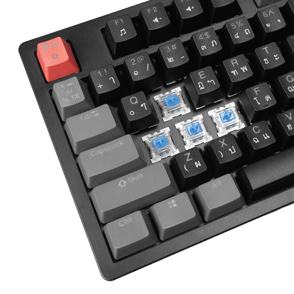 SIGNO E-Sport Mechanical Gaming Keyboard MAROZZA รุ่น KB-722 (คีย์บอร์ด เกมมิ่ง)