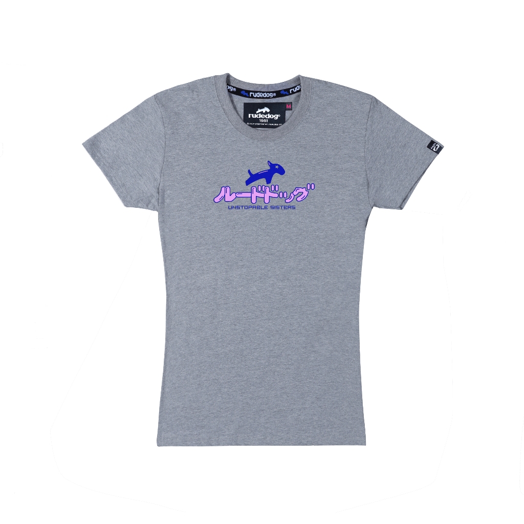 เสื้อยืดผู้หญิง แบรนด์ RUDEDOG นุ่มตัวท็อป รุ่น MERRY