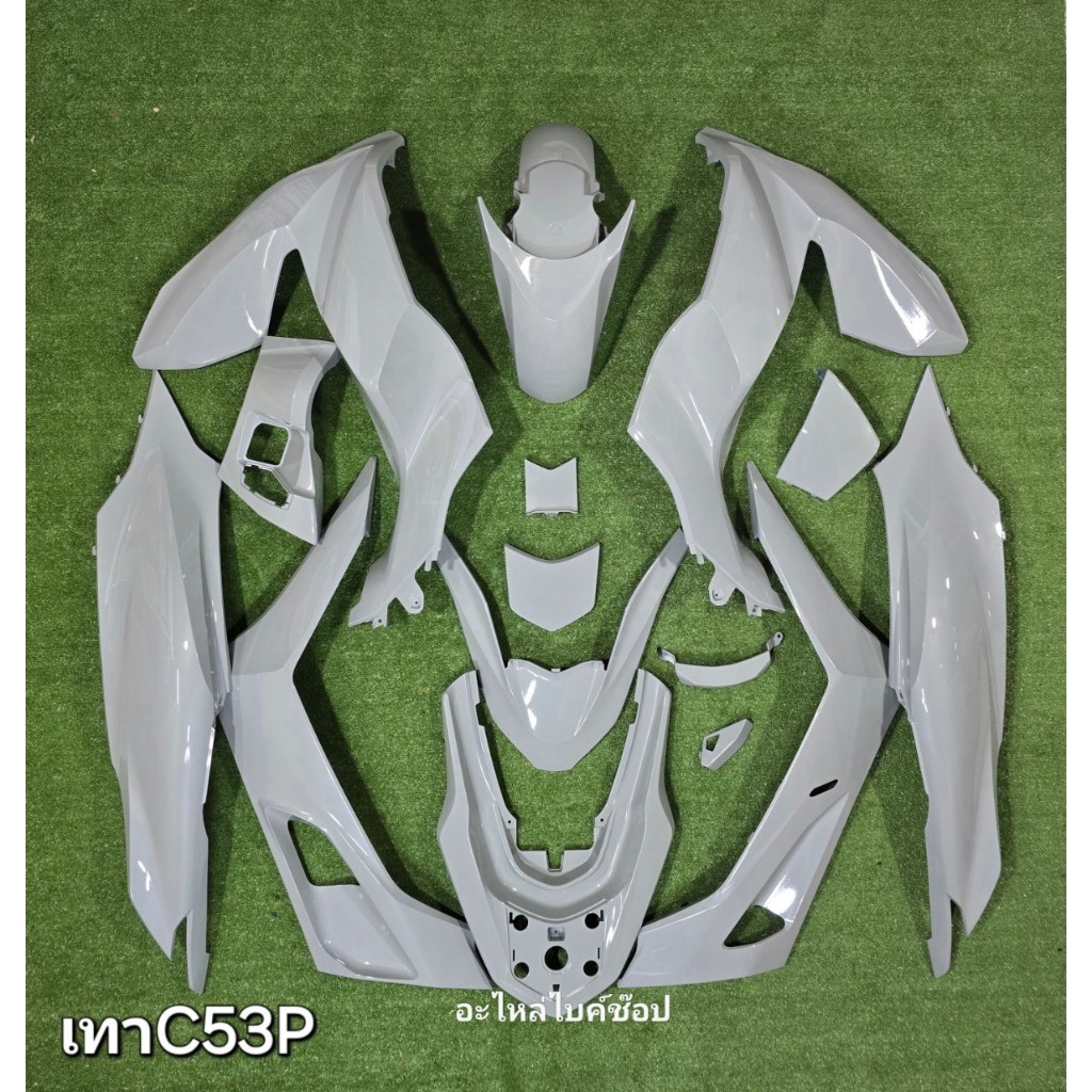 ชุดสี pcx 160 15ชิ้น (ปี2021-2024) พลาสติก ABS ทั้งชุด สนิททุกจุด มีรับประกันการแตกหักเสียหายจากทางร้าน ระบบสี2K สวยมาก