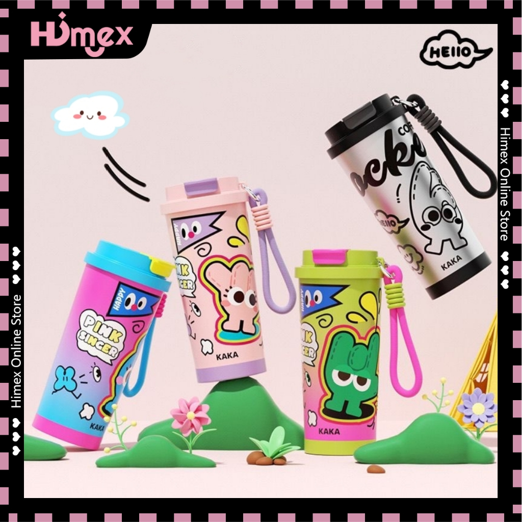 Himex แก้วน้ำเก็บอุณหภูมิ 500ml Tumbler สแตนเลส316 แก้วกาแฟ เก็บความเย็นได้นาน 12ชม แก้วเก็บความเย็น