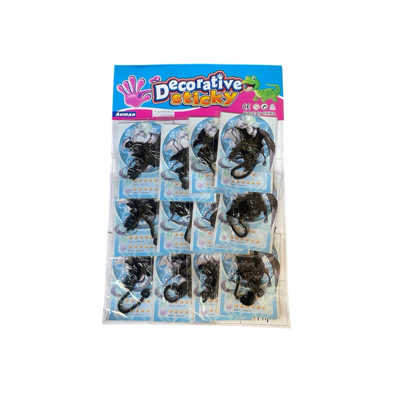 ของเล่น หนึบมังกร (ราคา 100บาท ได้24ชิ้น) คละเเบบ