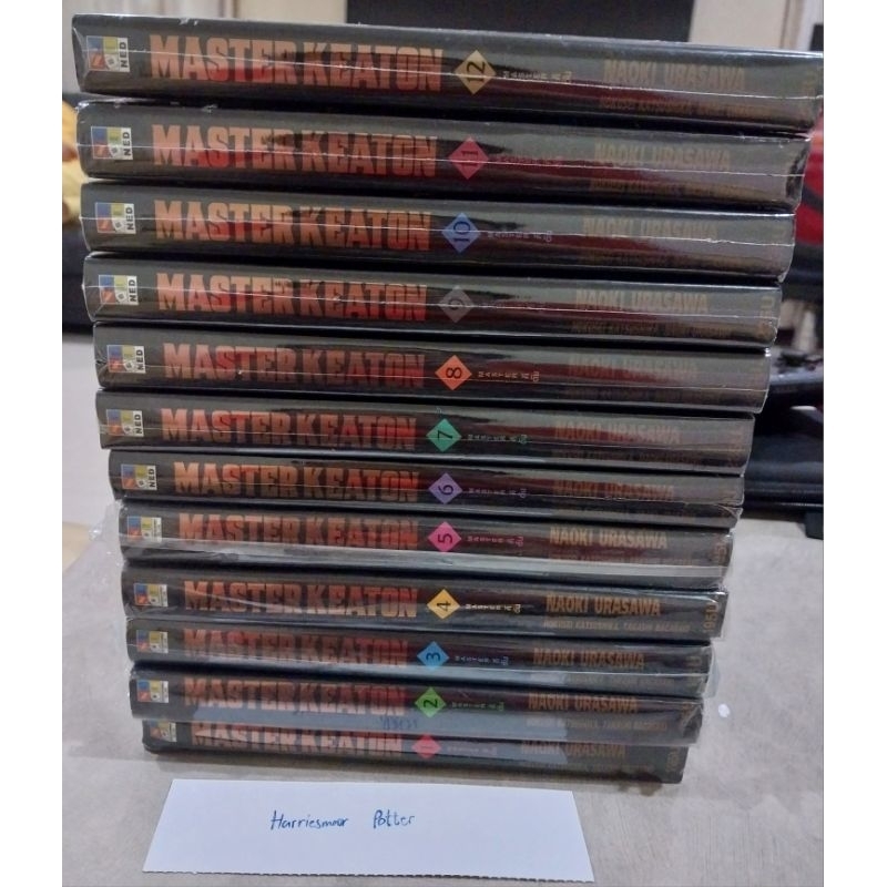 การ์ตูน Master Keaton มาสเตอร์ คีตัน ครบชุด 12 เล่ม มือ1 by Naoki Urasawa