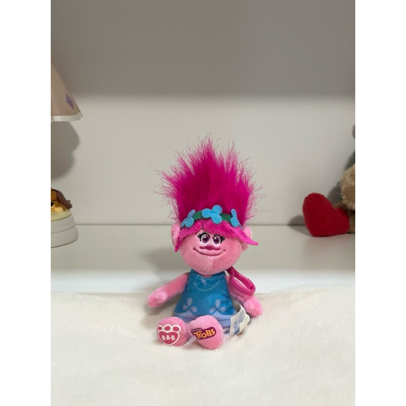 พวงกุญแจโทรลป้อปปี้ Trolls Poppy Build A Bear Keychain พวงกุญแจตุ๊กตาโทรลป้อปปี้รุ่นบิ้วอะแบร์ (🌟ขนา