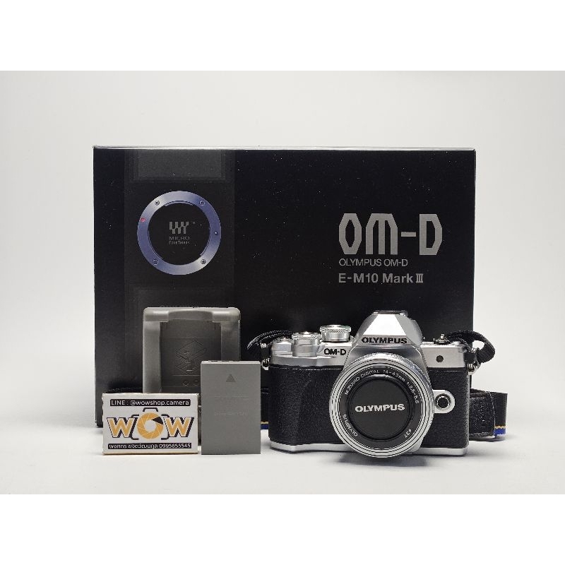 Olympus​ em10iii + เลนส์ f1.8 25mm.