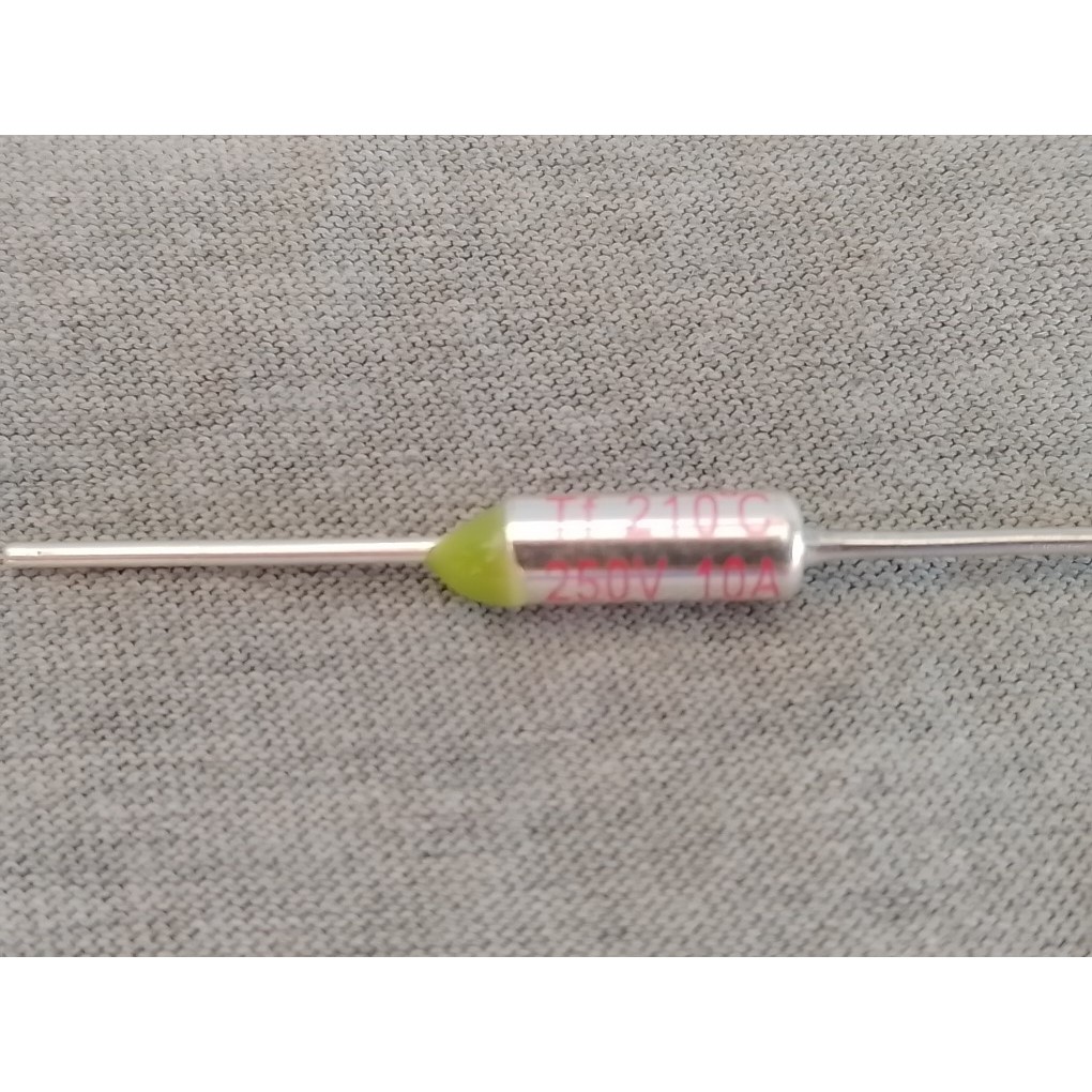 เทอร์โมฟิวส์ (Silver) สำหรับ กระทะไฟฟ้า  เตาปิ้งย่าง Tf210°C 250V 10A