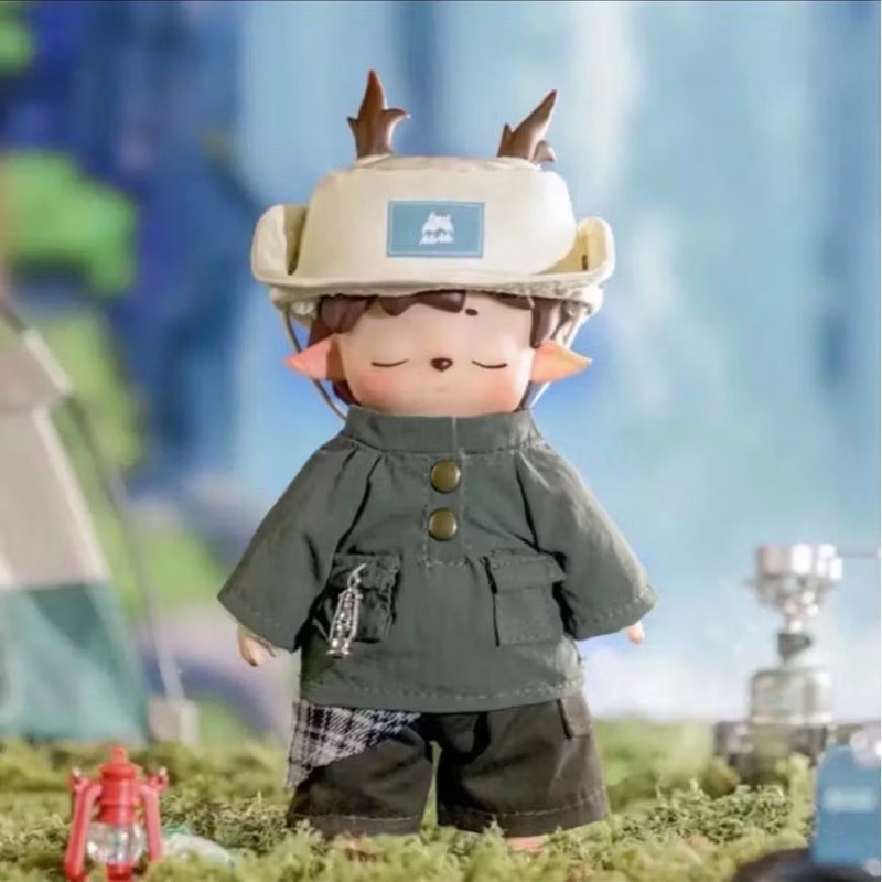 MIMI CITY WALK ตุ๊กตากล่องสุ่มพวงกุญแจสุดเท่ 1 กล่อง 1 สุ่ม 1ตัว 🇹🇭สินค้าพร้อมส่ง🇹🇭