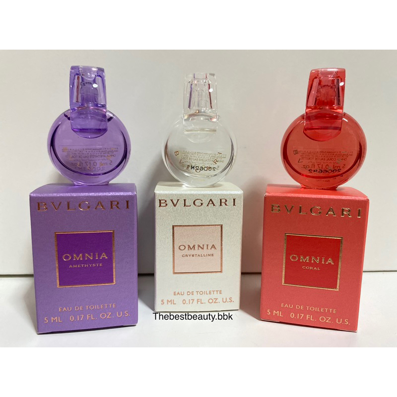 [พร้อมส่ง ป้ายไทย] BVLGARI OMNIA 5,15ml สินค้าห้างไทย