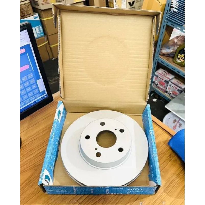 Bendix จานดิสเบรคหน้า BR2740 รุ่นรถ TOYOTA วีโก้ สมาร์ท 2WD 09-11,วีโก้ แชมป์ 2WD 11-15,รีโว่ 2WD 15-19
