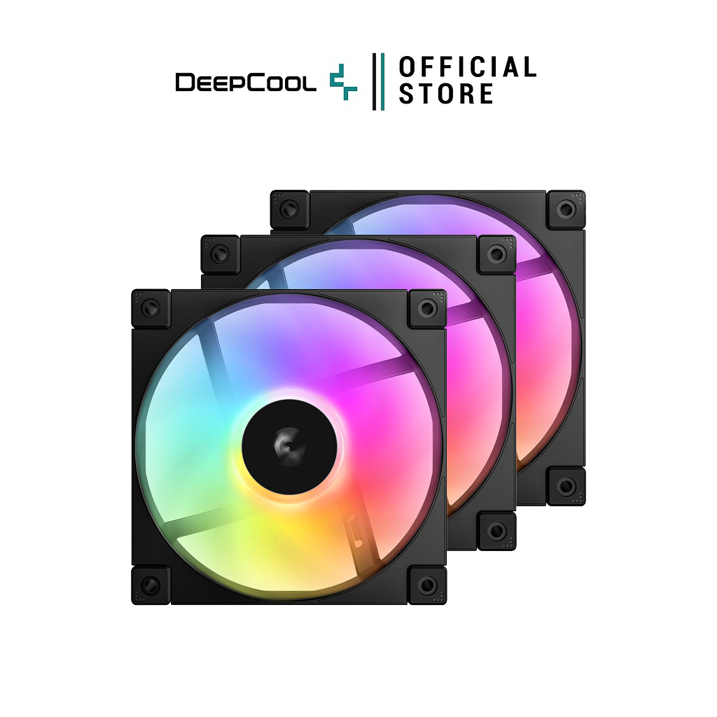 พัดลมเคส DEEPCOOL - CASE FAN 12CM FD12 / FD12 WHITE รับประกัน 3 ปี