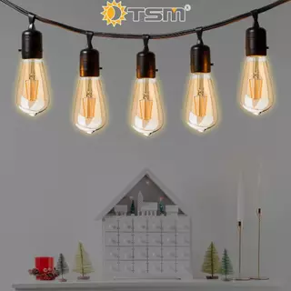หลอดไฟ LED VINTAGE หลอดไฟวินเทจ 4W 6W 8W ไฟ ขั้วE27 รุ่น TSM-A60,TSM-ST64,TSM-G95