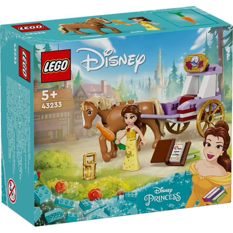 LEGO Disney 43233 Belle's Storytime Horse Carriage by Bricks_Kp