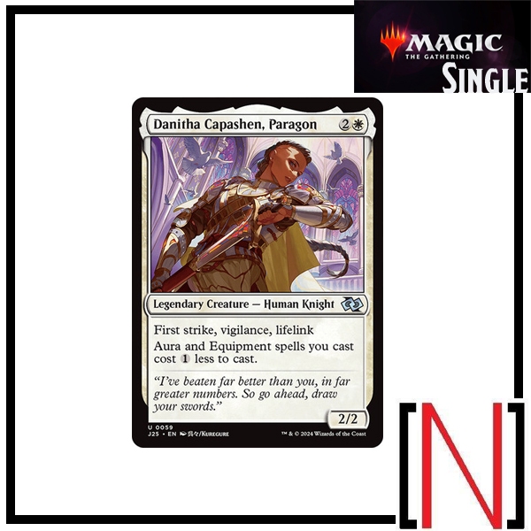 [MTG][Single][J25] Danitha Capashen, Paragon ระดับ Uncommon [ภาษาอังกฤษ]