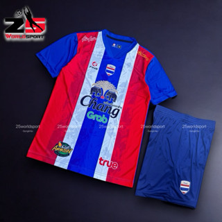 เสื้อพร้อมกางเกงกีฬาฟินิสลายธงชาติไทยช้างผ้าดี นุ่ม ใส่สบายo…