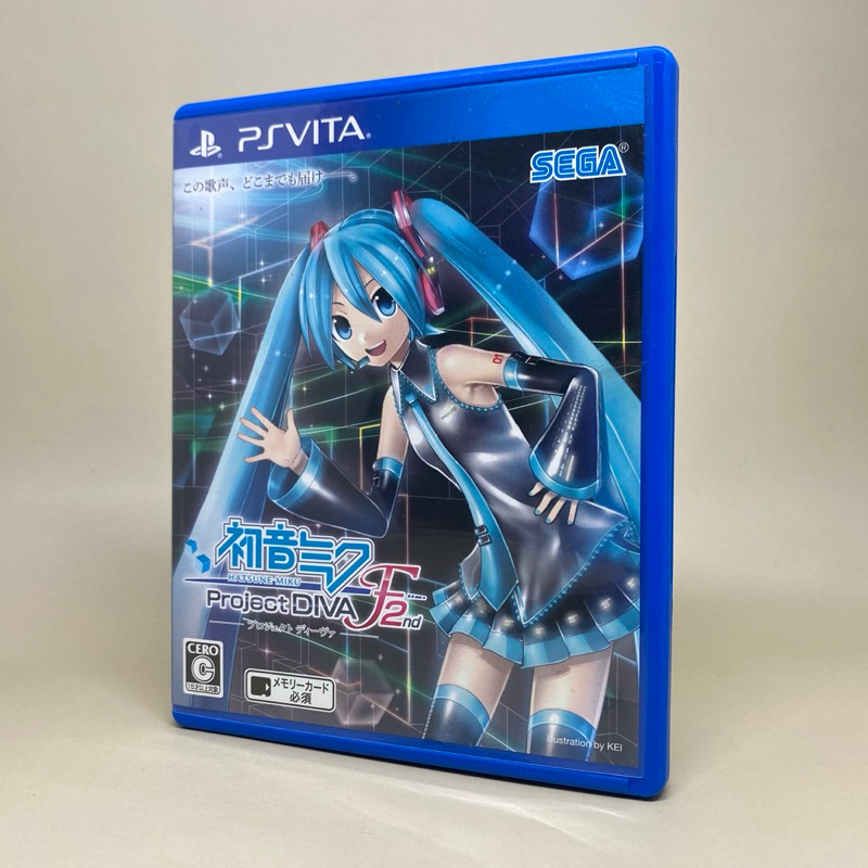 Hatsune MIKU Project DIVA f2 PS Vita | แผ่นเกมเพลสเตชั่นวีต้า แท้ | Zone 2 | Japan | ใช้งานปกติ