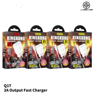 🔥หัวชาร์จ+สายชาร์จ OUKU Q1-T ชาร์จเร็ว Charger Set Fast Charging 2.4A สำหรับ สำหรับ Micro USB/lighting/Type C