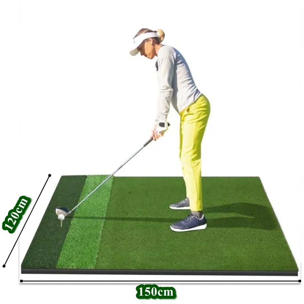 พรมซ้อมกอล์ฟ พรมซ้อมไดร์ฟกอล์ฟ 120x150 cm รุ่น 3Pro รูปที่ 2