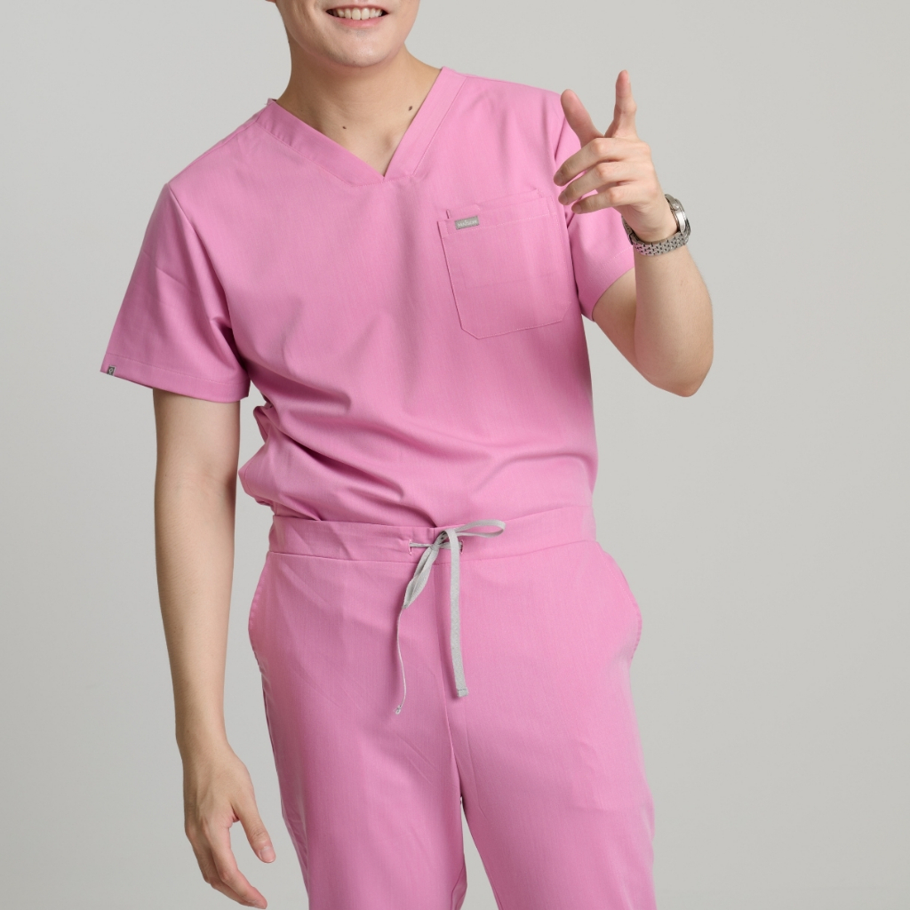 ชุดสครับ พร้อมปักชื่อ Maison Scrubs สี Twilight Pink - Legacy - รูปที่ 2
