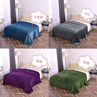 ผ้าห่มนาโน 6 ฟุต 180 x 200 ซม ร้อน/เย็น สีสวย นุ่มนิ่ม