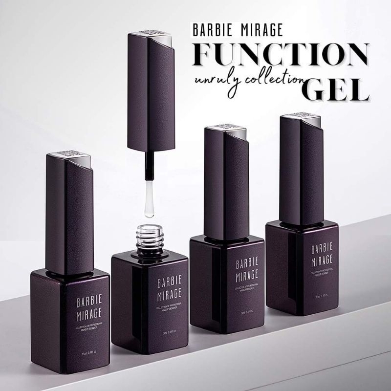 Function Gel ,Top coat, Base gel, Top matte บาบี้มิราจ Barbie Mirage BBM