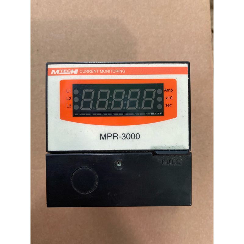 MTECH current monitoring (MPR-3000)